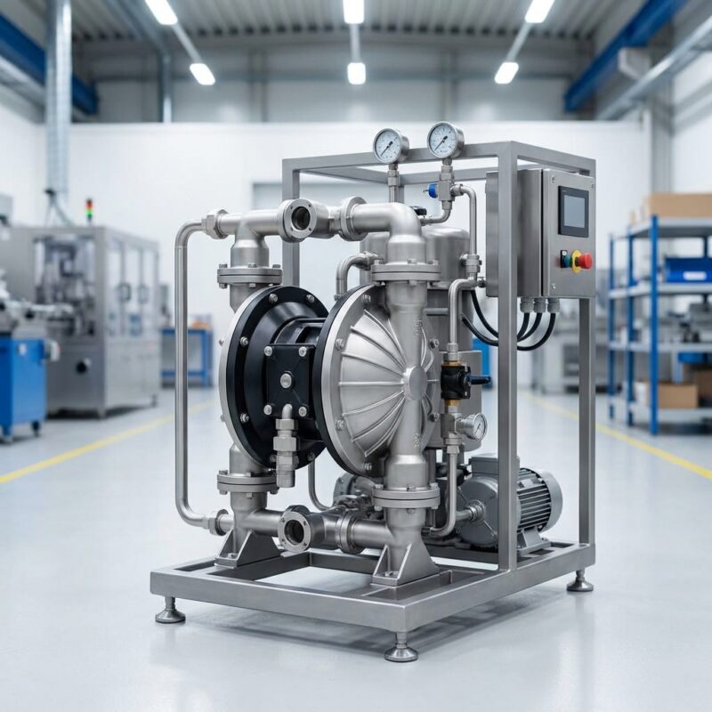 משאבת דיאפרגמה - המחשה למשאבת דיאפרגמה: הפתרון היעיל לחיסכון בעל...