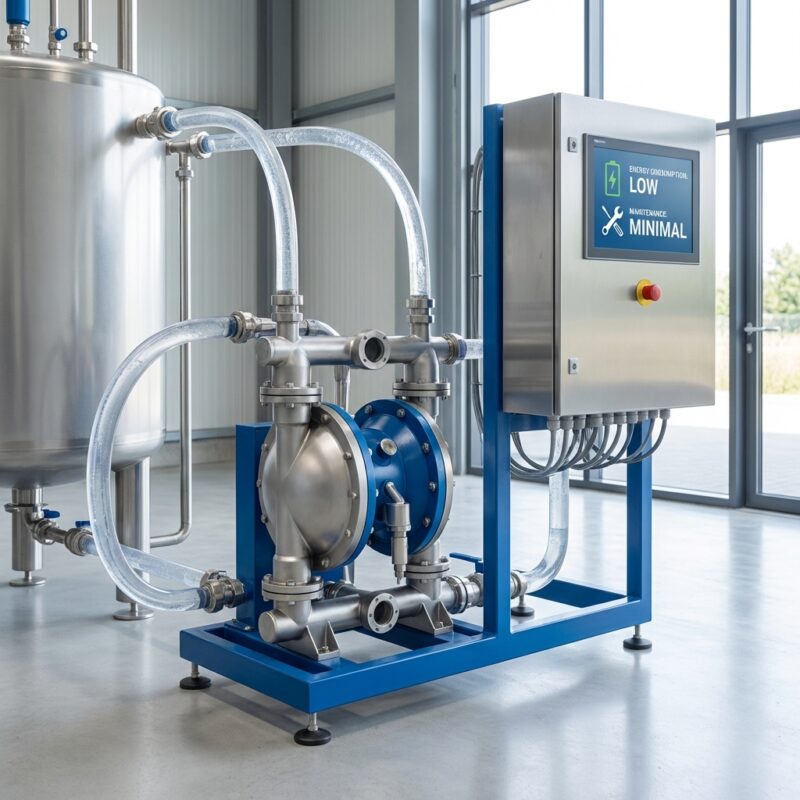 משאבת דיאפרגמה - דוגמה למשאבת דיאפרגמה: הפתרון היעיל לחיסכון בעל...