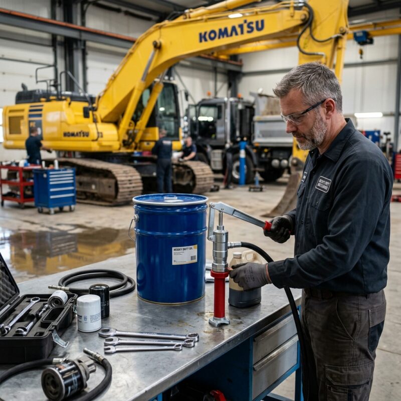 משאבת שמן ידנית - משאבת שמן ידנית - בחירה נכונה של ציוד למכונאות כבדה